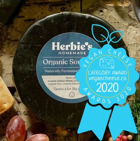 herbies homemade organic original sourpress vegan cheese awards 2020