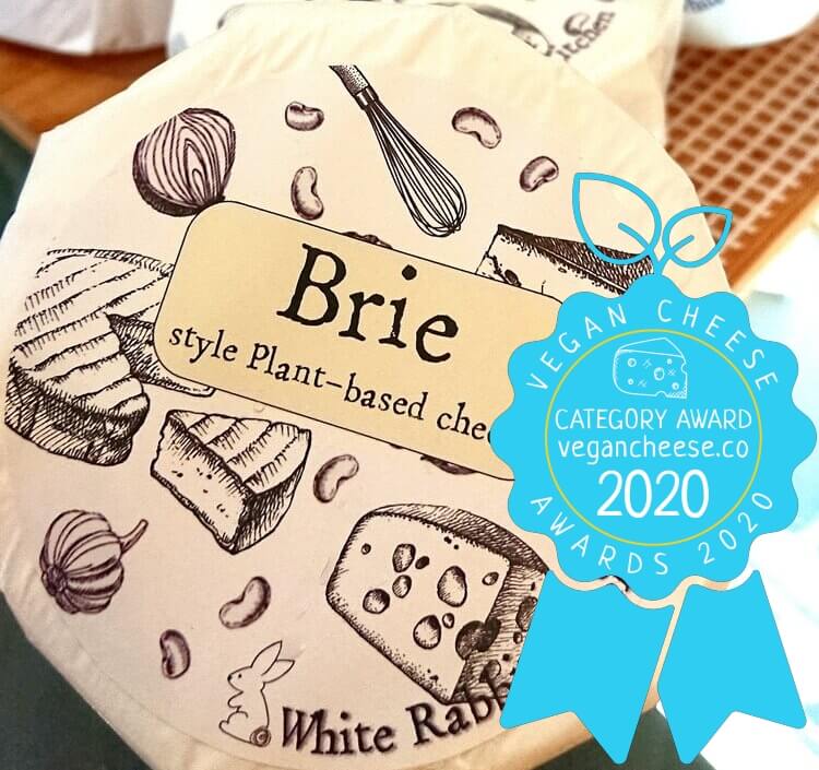 white rabbit kitchen brie vegan cheese award 2020