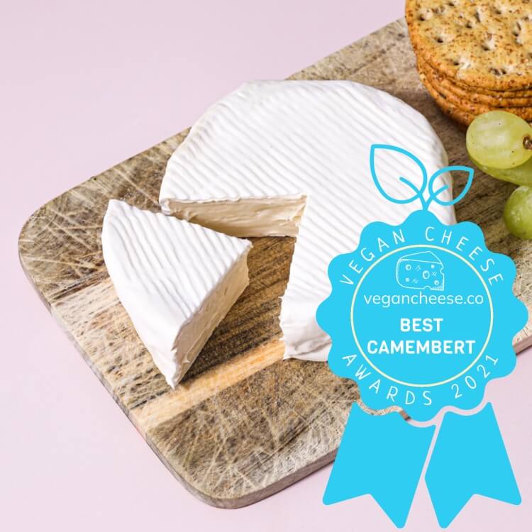best camembert vegan cheese awards 2021 honestly tasty sham