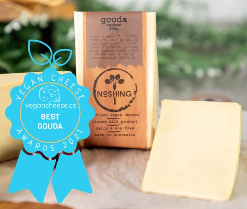 noshing smoked gouda best gouda vegan cheese awards 2021