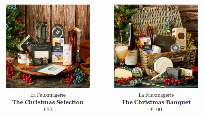 la fauxmagerie vegan cheese hampers for christmas