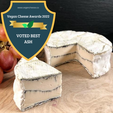 vbellabio bellas white with ash vegan cheese awards 2022 best ash