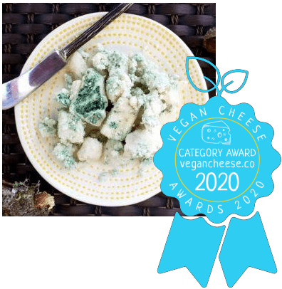 vreamery nut free blue vegan cheese awards 2020