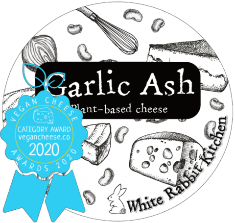 white rabbit kitchen garlic ash vegan cheese award winner 2020