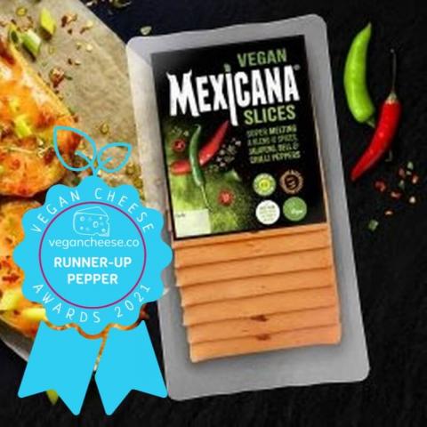 mexicana spicy slices runner up pepper vegan cheese awards 2021