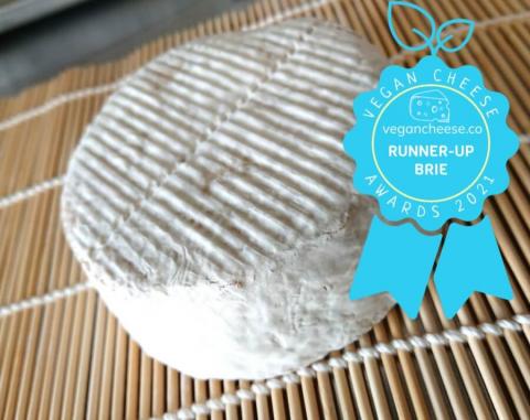 runner up vegan brie cheese awards 2021 white rabbit kitchen brie