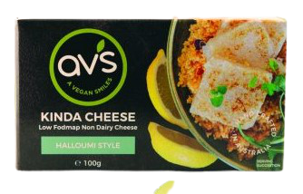AVS Organic Foods Kinda Cheese Halloumi with Herbs Vegan Cheese
