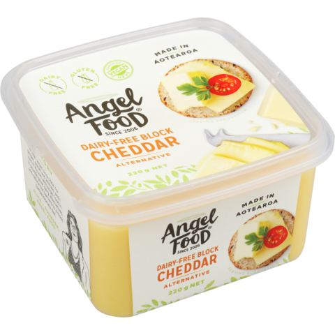 Angel Food Dairy-free Cheddar Alternative Vegan Cheese