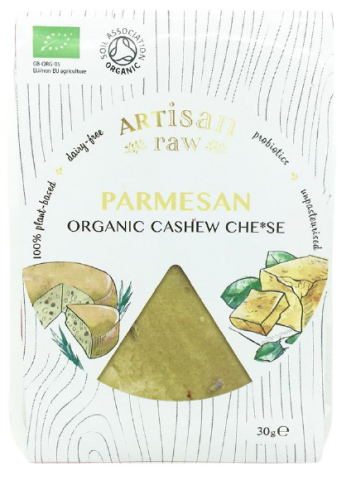 Artisan Raw Organic Parmesan Cashew Cheese