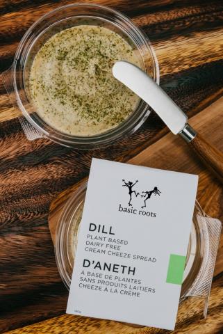 Basic Roots Dill Cream Cheeze Style Spread Vegan Cheese