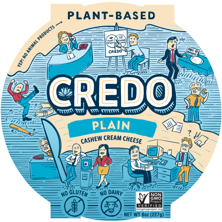 Credo Plain Vegan Cashew Cream Cheese