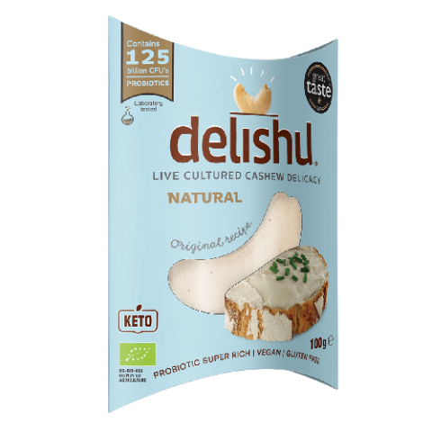 Delishu Natural Cultured Cashew Cheese