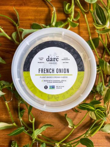 Darë Vegan Cheese French Onion Cream Cheese