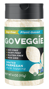 Go Veggie Soy Free Parmesan Topping Vegan Cheese