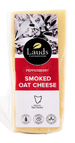 Lauds Pepperberry Smoked Oat Vegan Cheese