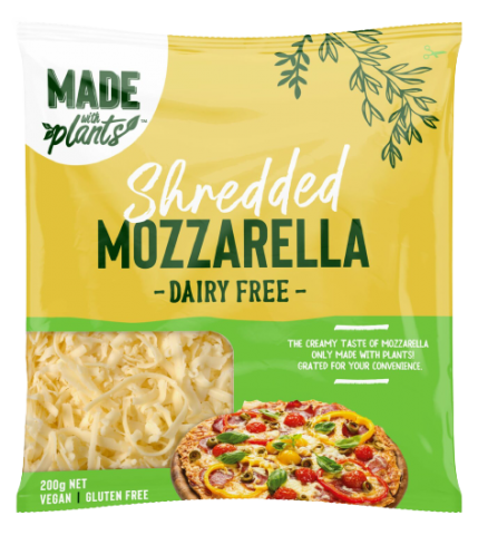 Made With Plants Mozzarella Vegan Cheese Shreds