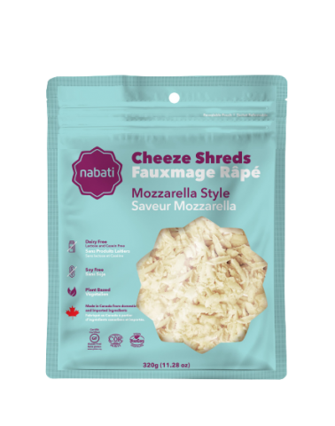 Nabati Cheeze Mozzarella Style Vegan Cheese Shreds