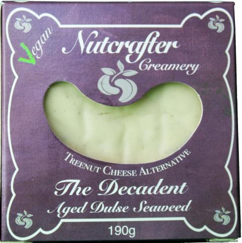 Nutcrafter Creamery The Decadent Aged Dulse Vegan Cheese