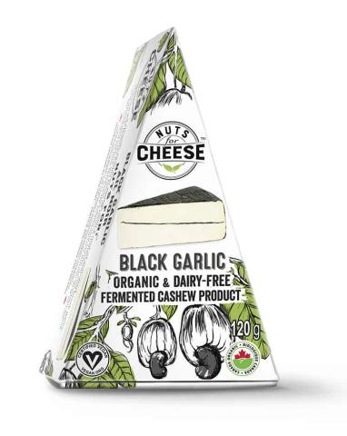 Nuts for Cheese Black Garlic Vegan Cheese