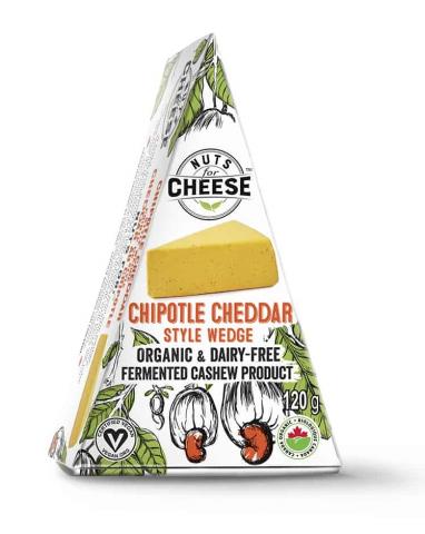 Nuts for Cheese Chipotle Cheddar Flavoured Vegan Cheese