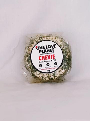 One Love Planet Chevie Black Pepper and Dill Vegan Cheese