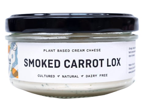 Palace Culture Smoked Carrot Lox Vegan Cashew Cream Cheese