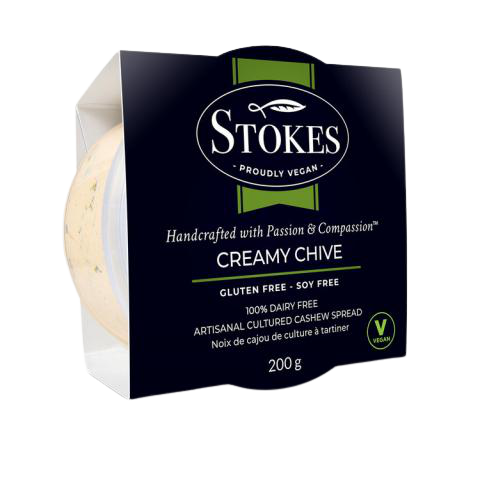 Stokes Creamy Chive Vegan Cheese Spread