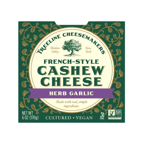 Treeline Herb Garlic French-Style Cashew Cheese