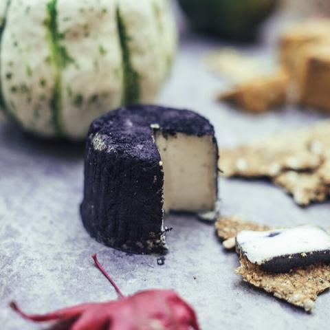 Palace Culture Truffle & Activated Black Ash Vegan Semi-soft Cashew Cheese
