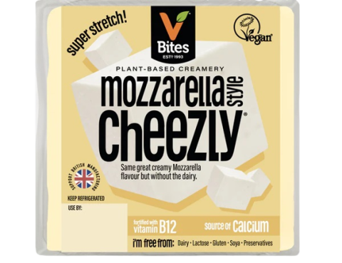 Vbites Mozzarella Style Vegan Cheese Block