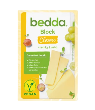 Bedda Classic Vegan Cheese Block