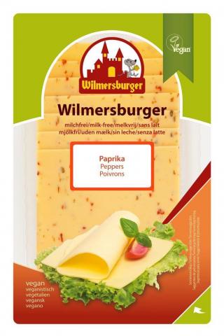 Wilmersburger Paprika Flavour Vegan Cheese Slices