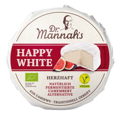Dr Mannah's Happy White Vegane Käse-Alternative