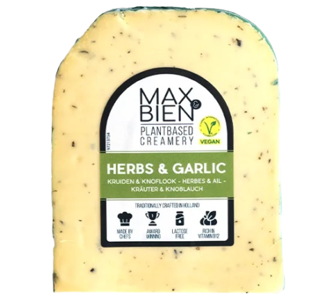 Max & Bien Herbs & Garlic Vegan Cheese