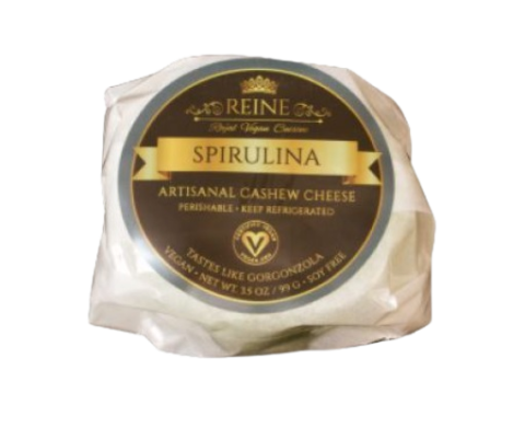 Reine Royal Vegan Cuisine Spirulina Cheese Round
