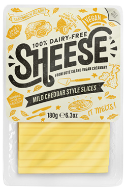 Sheese Mild Cheddar Style Vegan Cheese Slices
