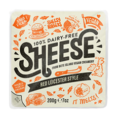 Sheese Red Leicester Style Vegan Cheese