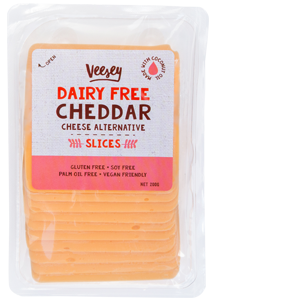 Veesey Cheddar Slices Vegan Cheese