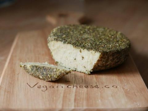herb vegan cheese - sophie's delight herbivore