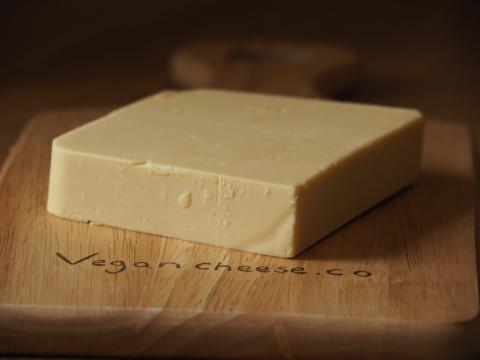 vegan cheddar cheeses available in the UK