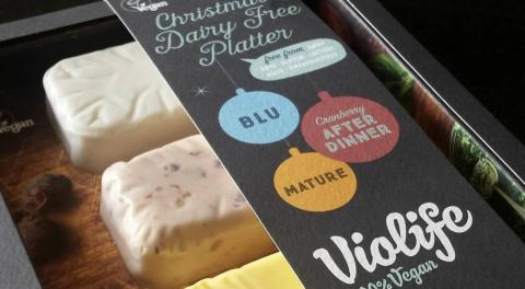Christmas Vegan Cheese Hampers Available in the UK