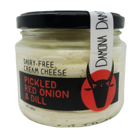 Damona Pickled Red Onion and Dill Cream Cheese