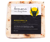 Damona Mozzarella Style with Tomato & Herbs Vegan Cheese