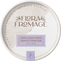 Flora Fromage Truffle Black Pepper Vegan Cheese