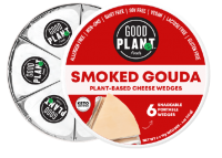 Good Planet Foods Smoked Gouda Plant Based Cheese Wedges 