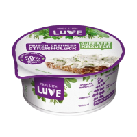 Made with Luve Fresh Creamy Spread Bliss with Herbs Vegan Cream Cheese
