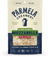 Parmela Creamery Mozzarella Style Vegan Cheese Shreds