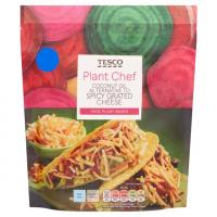 Tesco Plant Chef Alternative To Spicy Grated Cheese