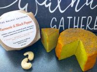 The Walnut Gatherer Turmeric and Black Pepper Vegan Cheese