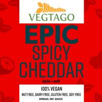 Vegtago Spicy Cheddar Style Vegan Cheese